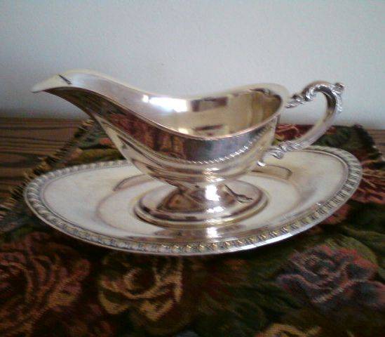 Gravy Boat & Saucer