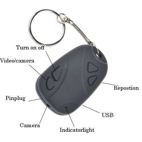 Spy Camera DVR Mini Key Chain DVR