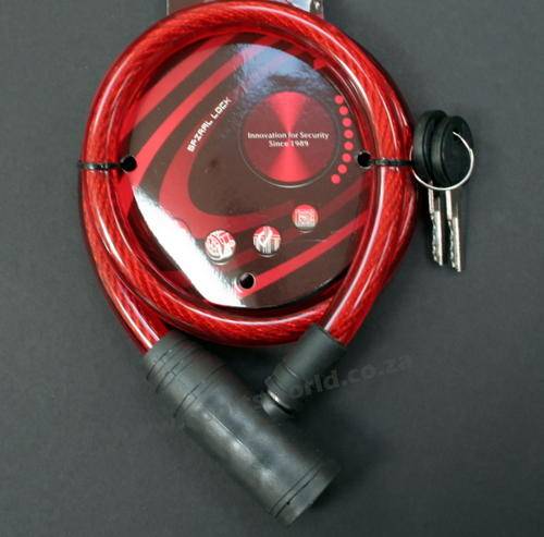 KEEP YOUR BIKE SAFE - Bicycle Lock With Plastic Sleeve