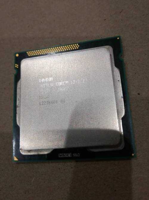 Intel Core i3 2120 CPU and Intel Stock Heat Sink and Fan