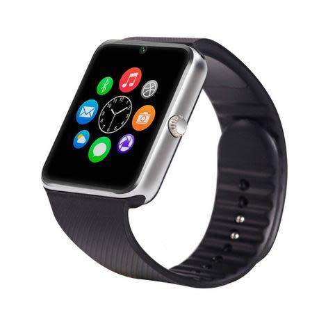 GT08 Smart Watch With Sim Slot - Silver