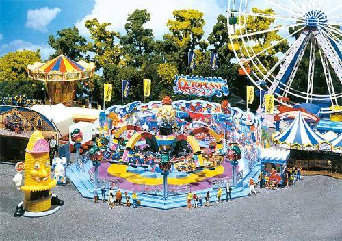 Faller HD 140426 - Octopussy Roundabout -  HO Scale Building Kit