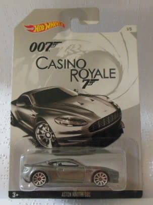 HOT WHEELS JB007 - CASINO ROYALE - ASTON MARTIN DBS