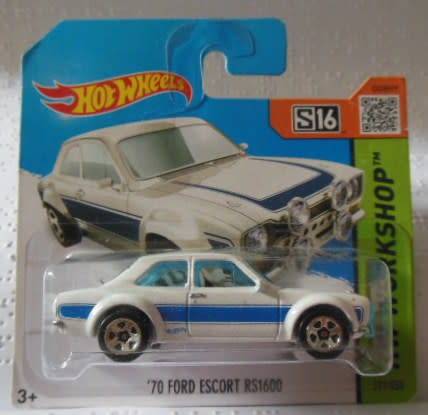 HOT WHEELS FORD ESCORT RS1600