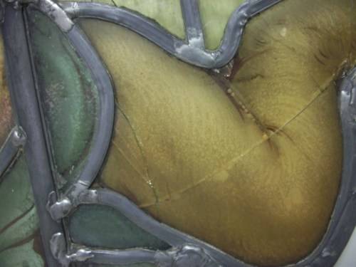 Cherub - Large Lead Glass Cherub - 54 x 40cm - 2.3kg