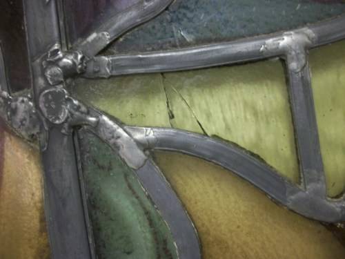 Cherub - Large Lead Glass Cherub - 54 x 40cm - 2.3kg