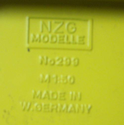 Die Cast Model - NZB (Made in W. Germany) Cat Caterpillar Pr 450 Profiler Roto Mill no299 1:50 scale
