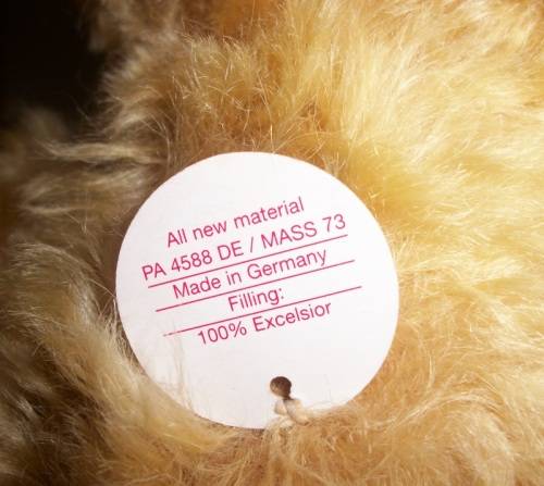 Steiff Baerle Bear- Limited Edition - 43 PAB 1904 404153 - No 683 - 59cm tall - 1.1kg