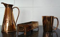 Copper - Rectangular Grill Vase, Jug, Tankard - Stunning!