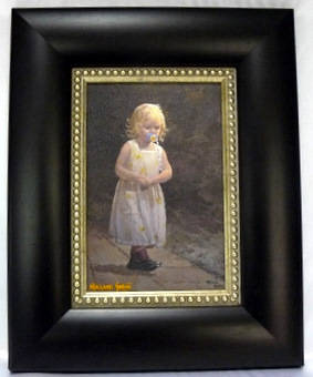 MALACHI SMITH - Signed Canvas Print - "Annie"- Verso:History of the Painting (Worth a LOOK!) R1 N/R!