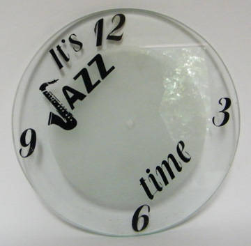 Glass Front for a Wall Clock