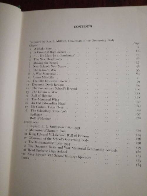 STRENUE: THE STORY OF KING EDWARD SCHOOL - AP Cartwright