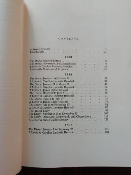 HERSCHEL AT THE CAPE: Diaries and Correspondence 1834-1838 Cape Social and Cultural Life