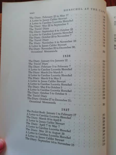 HERSCHEL AT THE CAPE: Diaries and Correspondence 1834-1838 Cape Social and Cultural Life