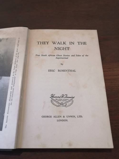 THEY WALK IN THE NIGHT - Eric Rosenthal