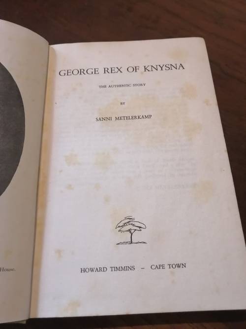 GEORGE REX OF KNYSNA - Sanni Metelerkamp
