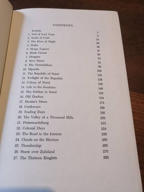 NATAL AND THE ZULU COUNTRY - TV Bulpin 1st edition