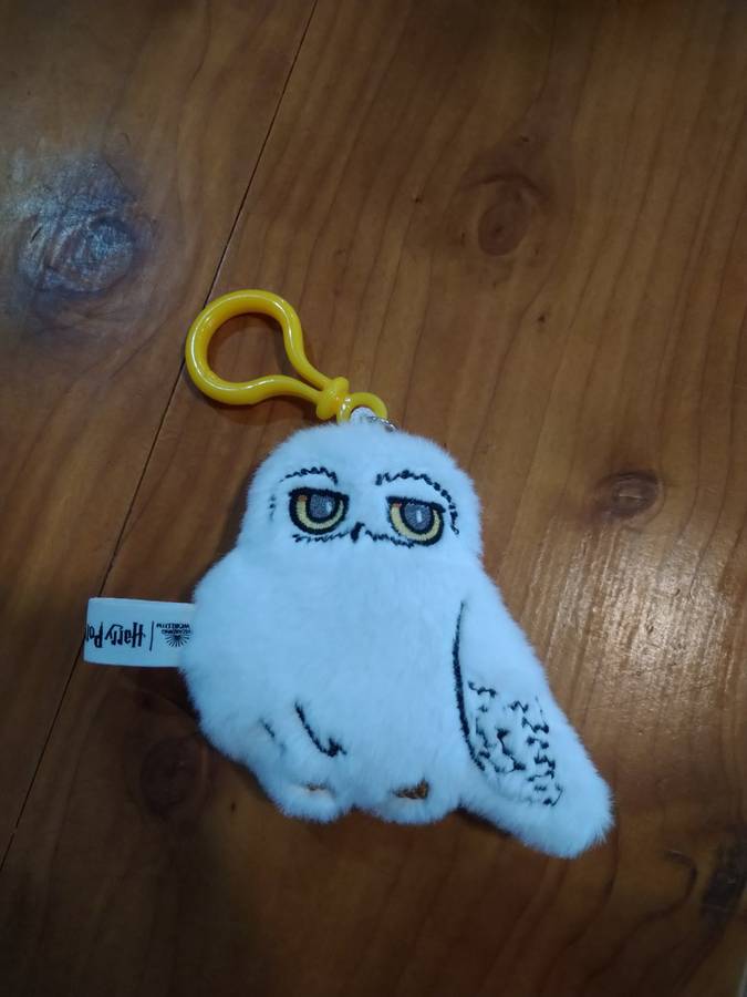 Hedwig Plush Bag Charm/Keyring - Harry Potter Merchandise