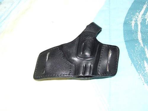 38 Special Black Leather Side Holster