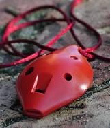 Ocarina with booklet