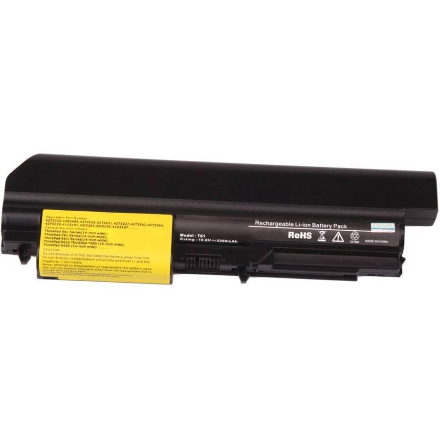 Replacement battery for Lenovo T400/R400 ect.. 11.1V/10.8V