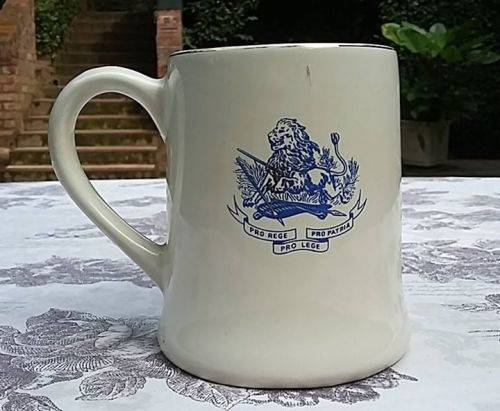 Original British South Africa Police (BSAP) Ceramic Beer Mug