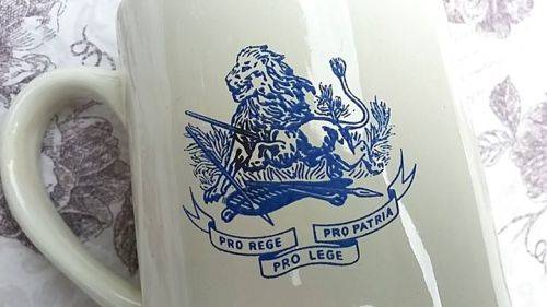 Original British South Africa Police (BSAP) Ceramic Beer Mug