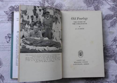***SIGNED*** Old Fourlegs - The Story of the Coelocanth by J.L.B. Smith
