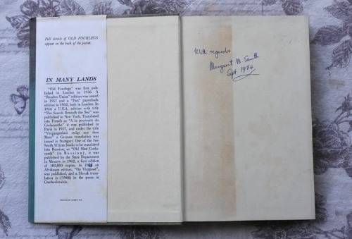 ***SIGNED*** Old Fourlegs - The Story of the Coelocanth by J.L.B. Smith