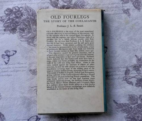 ***SIGNED*** Old Fourlegs - The Story of the Coelocanth by J.L.B. Smith