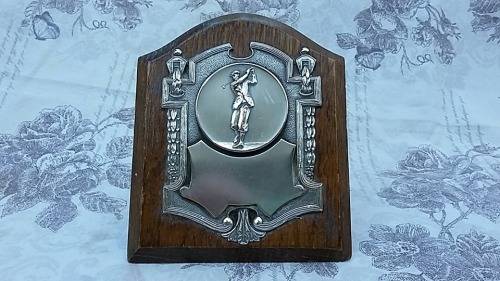 1940's Vintage UNNAMED Golfing Trophy