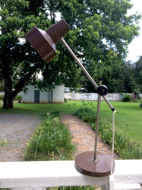 Vintage Industrial Alexander Adjustable Pivot or Swing-Lamp *WORKING*