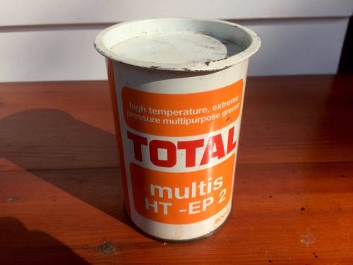 Vintage Total Grease Tin