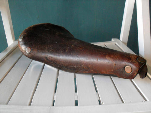 VINTAGE BROOKS 'PROFESSIONAL' LEATHER RACING CYCLE SADDLE