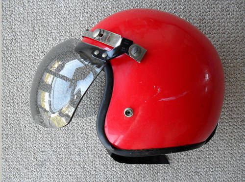 VINTAGE STADIUM 'BUBBLE' HELMET USED FOR POWERBOAT RACING AND SCOOTERS!!!