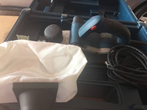 Bosch electric planer GHO 40-82c 850Watt. professional. Exceptional condition. In Metabox.