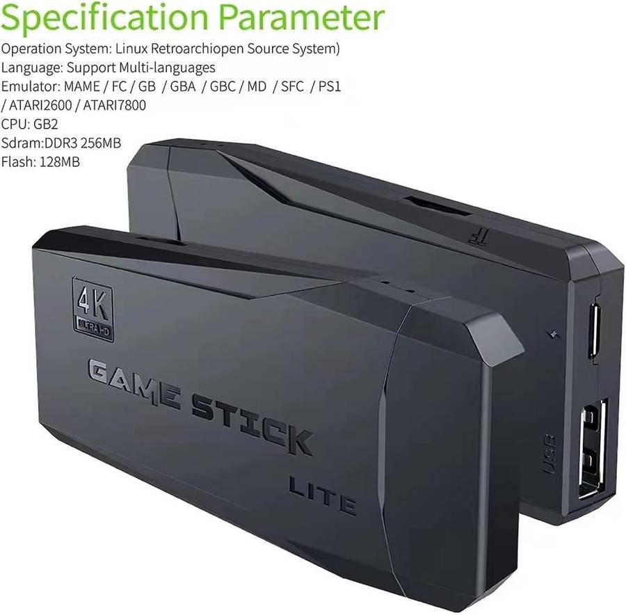 Retro Arcade Game HDMI Game Stick