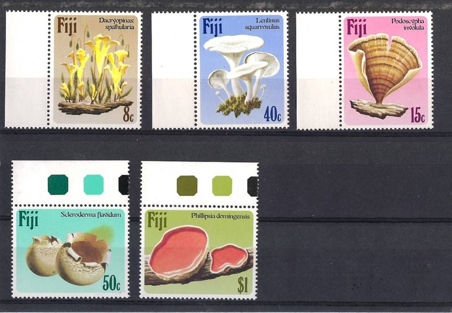 1984 Fungi - Fiji - Full Set (MNH)