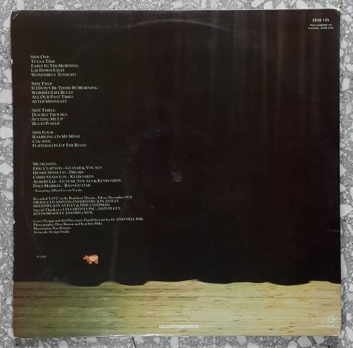 ERIC CLAPTON - JUST ONE NIGHT 2 × Vinyl, LP, Album, Gatefold Country: South Africa Released: 1980