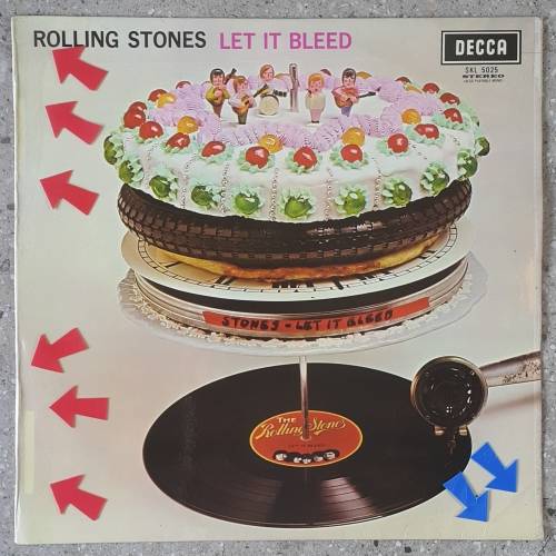ROLLING STONES -  LET IT BLEED Vinyl, LP, Album, Stereo Country: South Africa Released: 1969