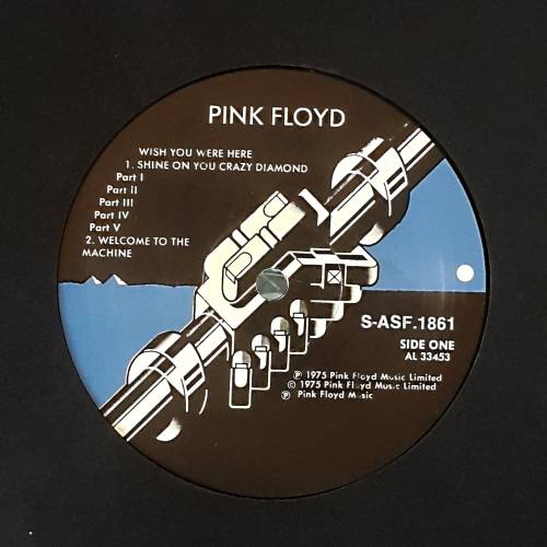 PINK FLOYD - WISH YOU WERE HERE Vinyl, LP, Album, Country: South Africa Released: 1975