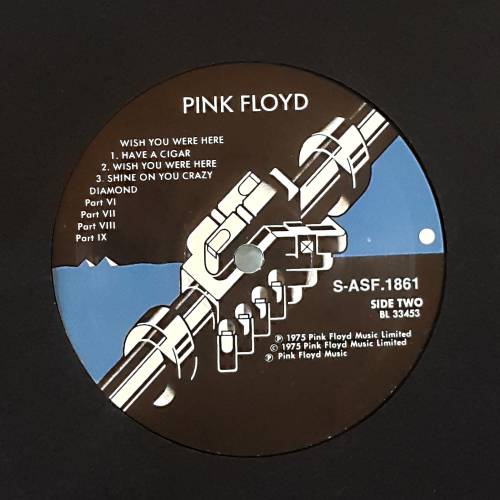 PINK FLOYD - WISH YOU WERE HERE Vinyl, LP, Album, Country: South Africa Released: 1975