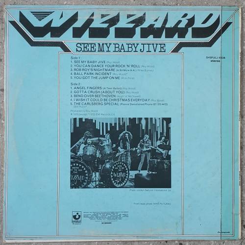 WIZZARD -SEE MY BABY JIVE Vinyl, LP, Compilation Country: South Africa Released: 1973