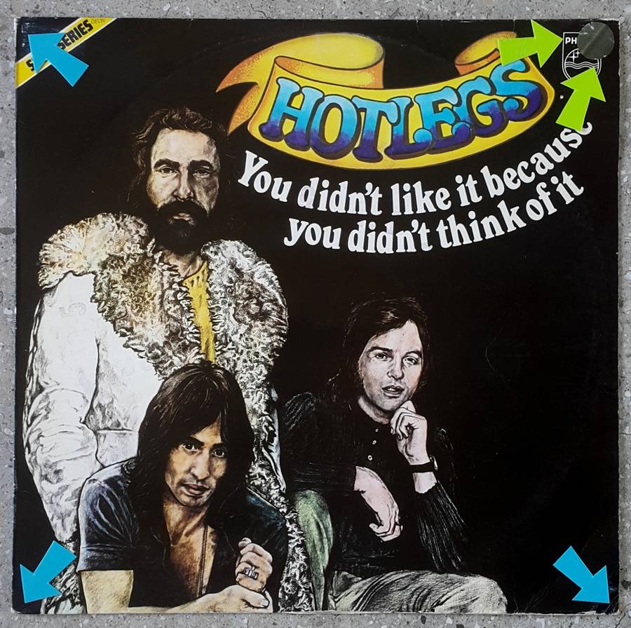 HOTLEGS - YOU DID NOT LIKE IT BECAUSE YOU DIDN`T THINK OF IT Vinyl, LP, Comp. Country: UK 1976