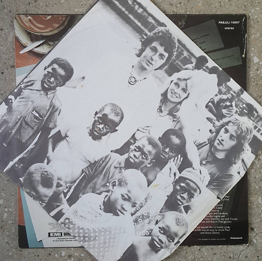 PAUL McCARTNEY AND WINGS - BAND ON THE RUN Vinyl, LP, Album, Repress Country: South Africa 1983