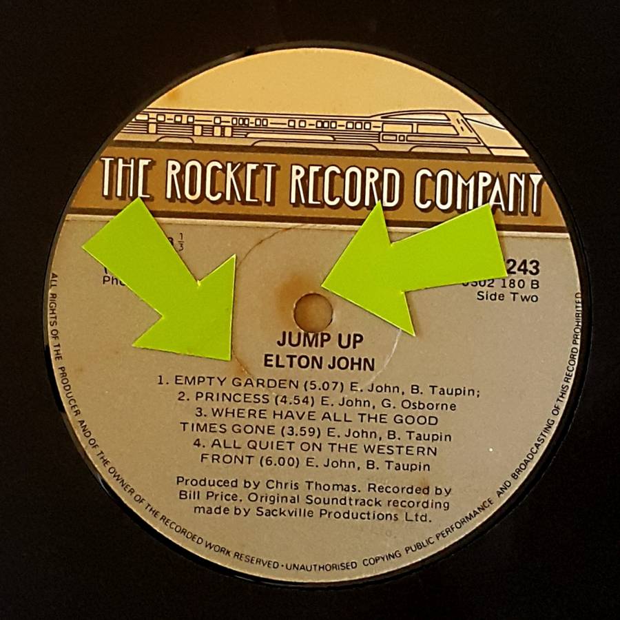 ELTON JOHN - JUMP UP!  Vinyl, LP, Album, Gatefold Sleeve Country: South Africa Released: 1982