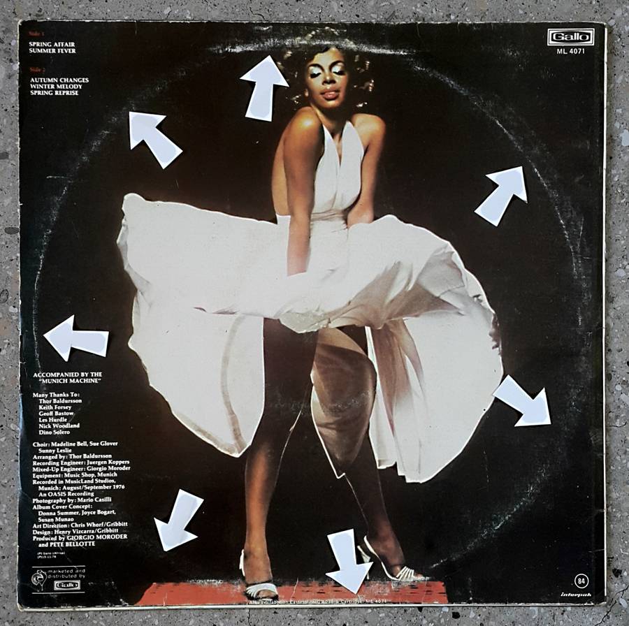 DONNA SUMMER - `FOUR SEASONS OF LOVE` Vinyl, LP, Album Country: South Africa Released: 1976