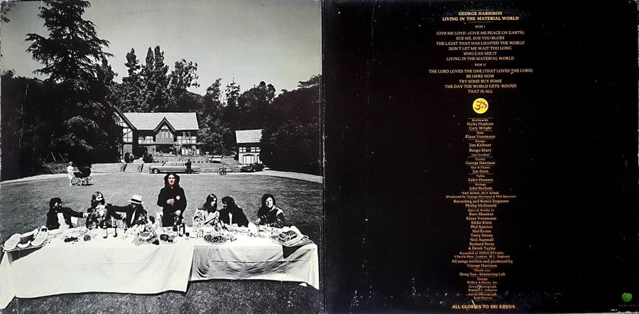 GEORGE HARRISON - LIVING IN THE MATERIAL WORLD Vinyl, LP, Album, Gatefold Country: US Released: 1973