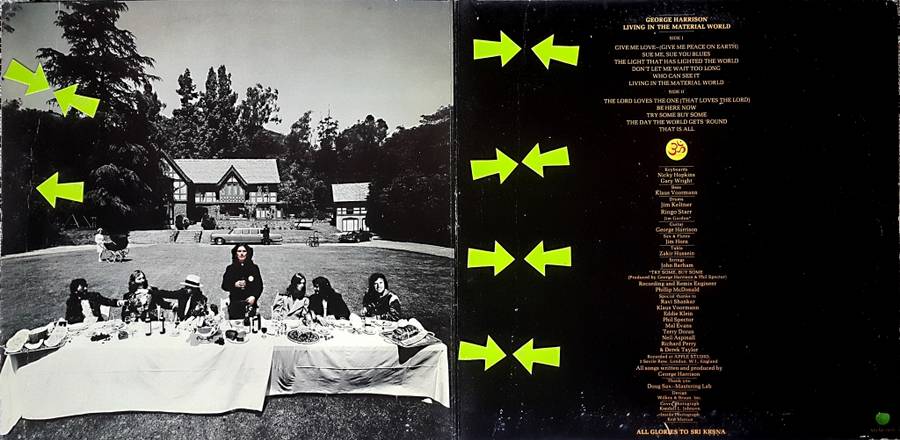 GEORGE HARRISON - LIVING IN THE MATERIAL WORLD Vinyl, LP, Album, Gatefold Country: US Released: 1973