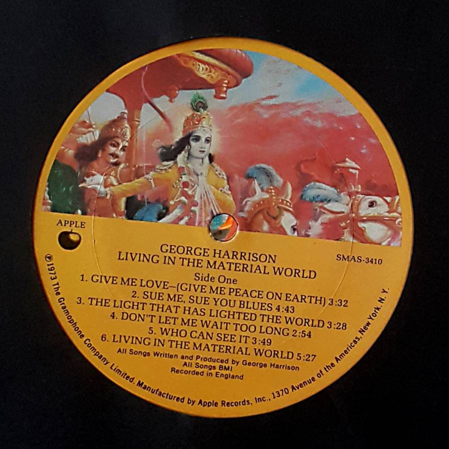 GEORGE HARRISON - LIVING IN THE MATERIAL WORLD Vinyl, LP, Album, Gatefold Country: US Released: 1973